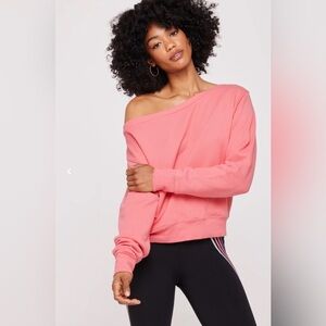 Spiritual Gangster Vida Off Shoulder Sweatshirt